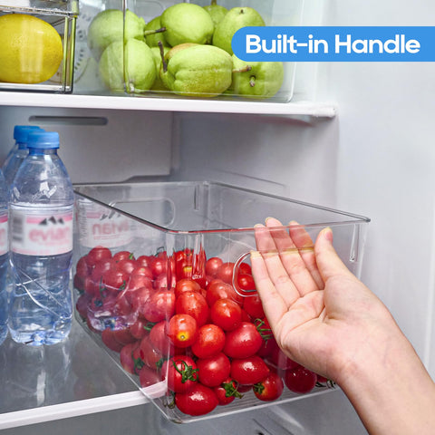 JollyPack bandejas para nevera con transparencia, facilita ver bebidas y snacks