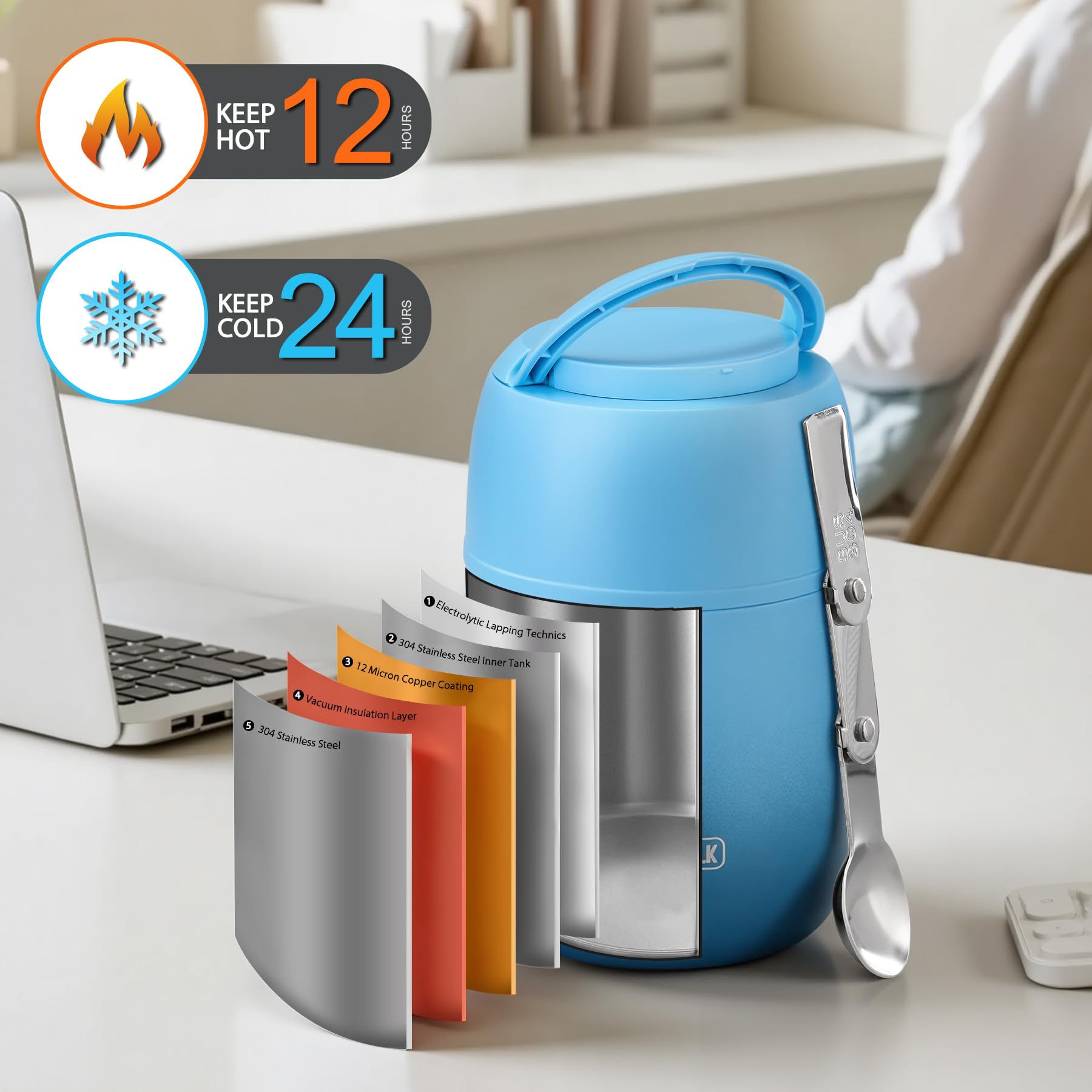 JOOPETALK boca amplia facilita comer en cualquier lugar