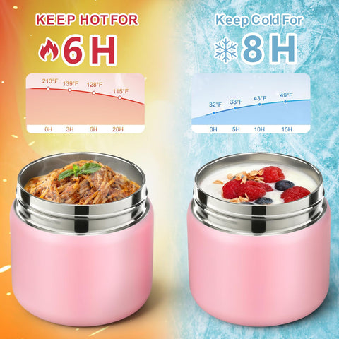 JOOPETALK cuchara y tenedor incluidos, utensilios prácticos para comer en cualquier lugar.