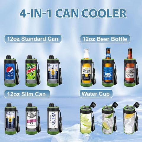 JOOPETALK universal can cooler para latas 12oz, versatilidad diaria
