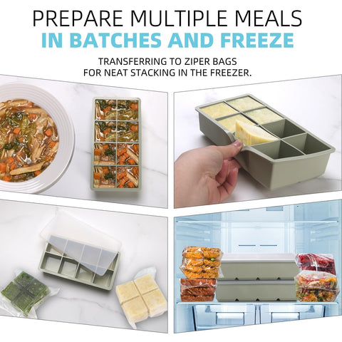 Molde universal de Jootic para congelar, almacenar y cocinar.