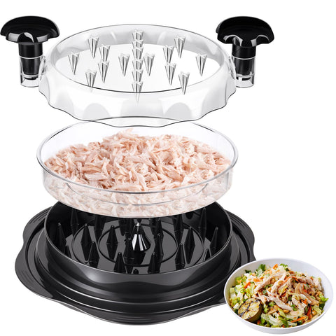 Jopplim picadora de pechuga de pollo: giro para desmenuzar de forma homogénea