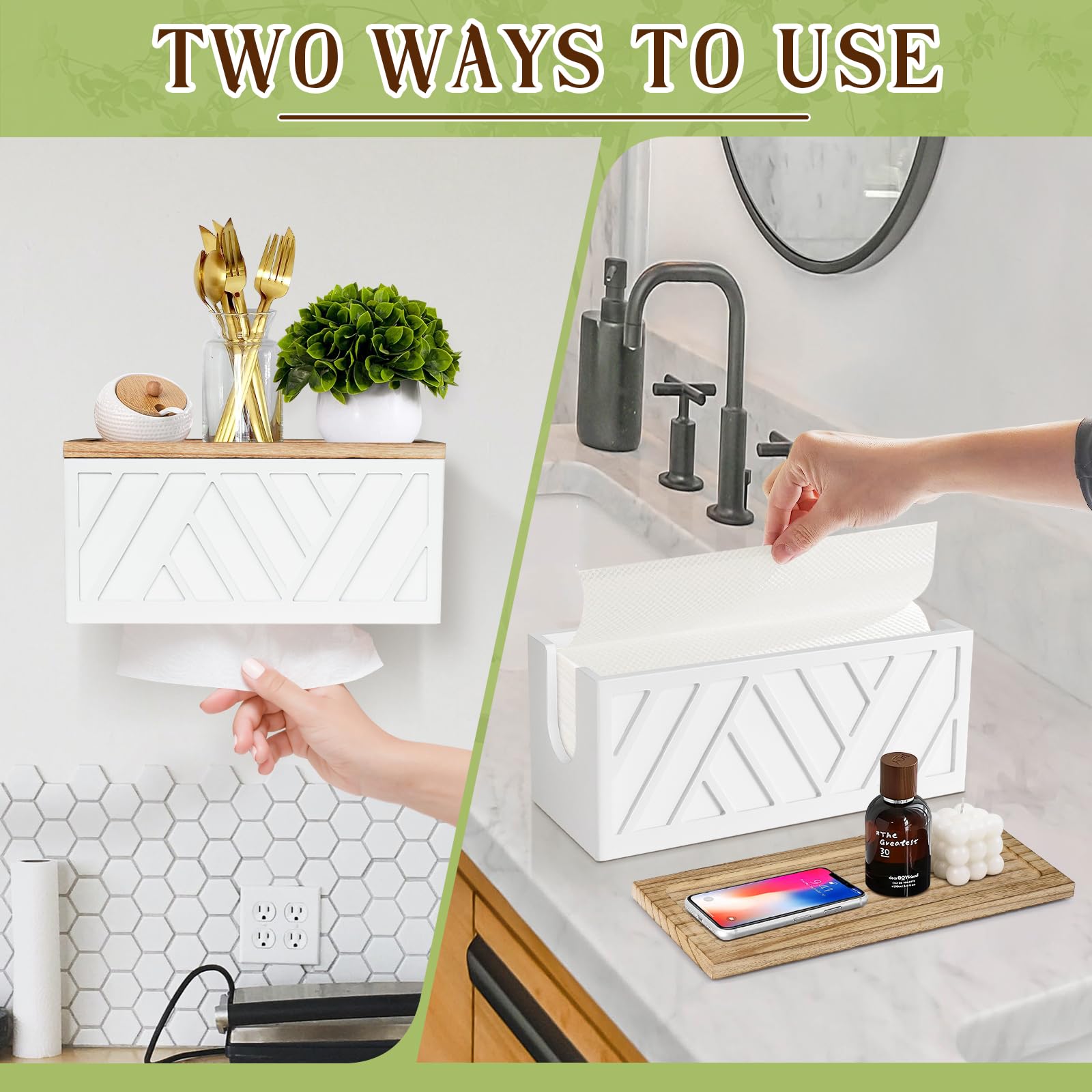 Jorkol uso en cocina y baño con decoración rústica