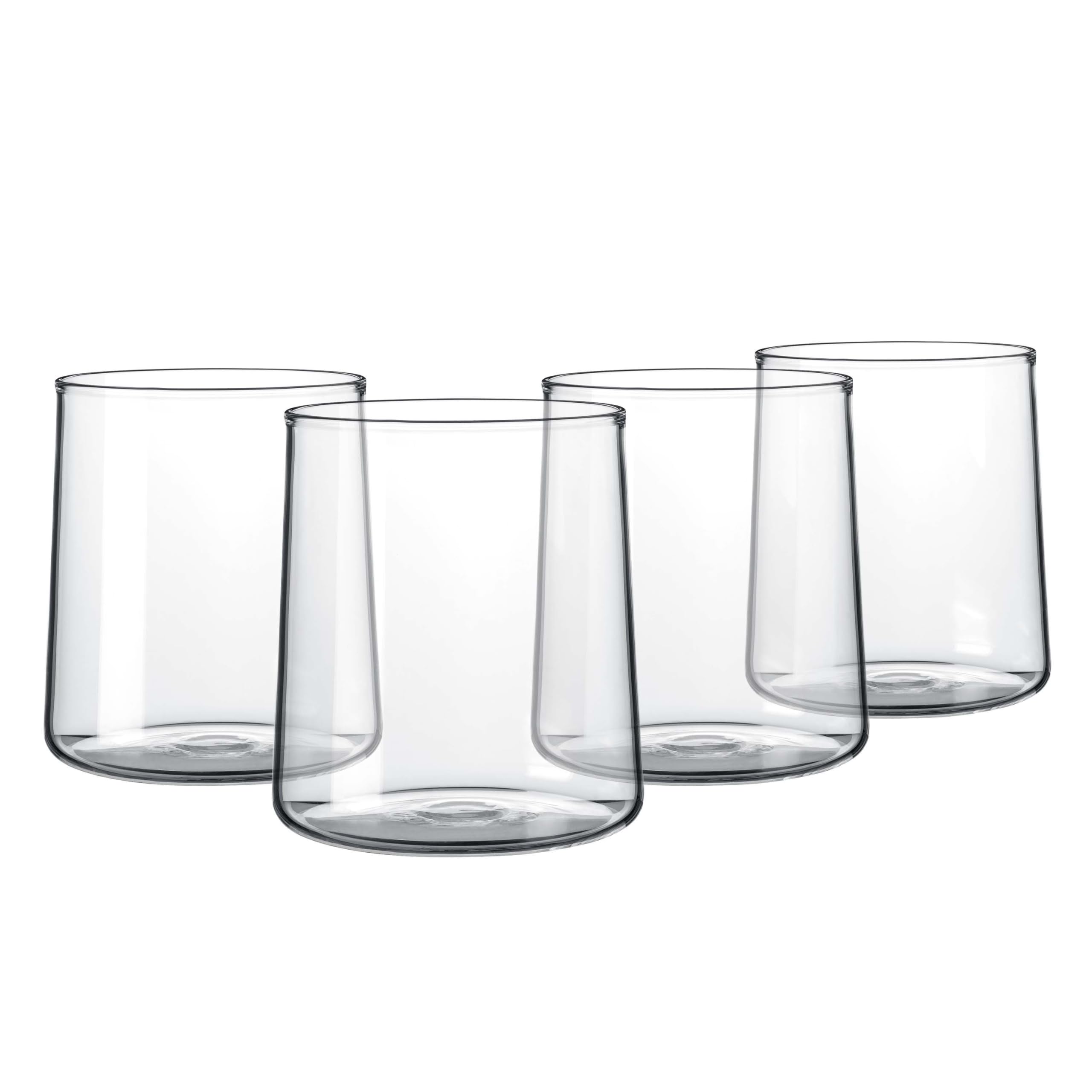 Vaso Joseph Sedgh Colección transparente, ideal para agua diaria y presentaciones simples.