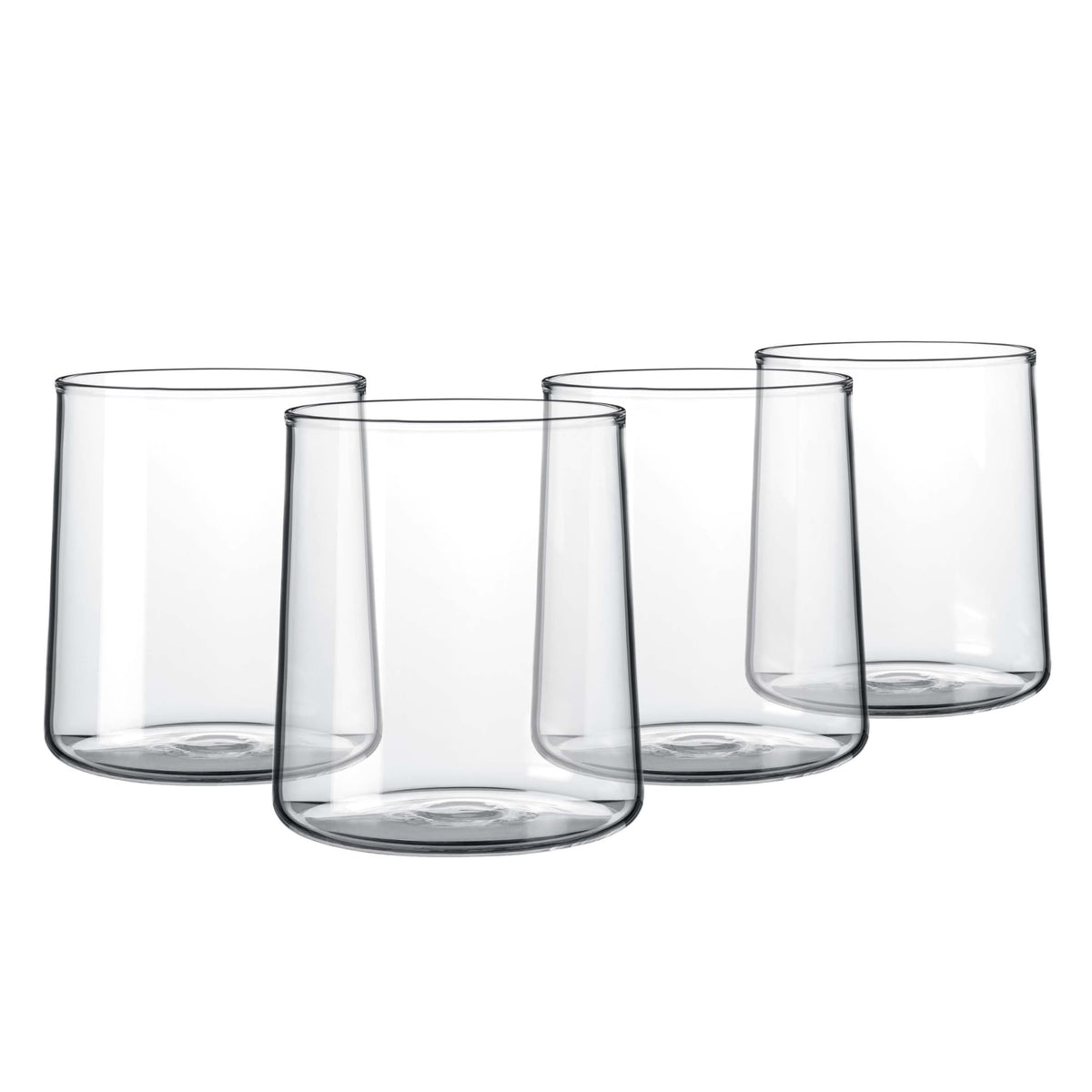Vaso Joseph Sedgh Colección transparente, ideal para agua diaria y presentaciones simples.
