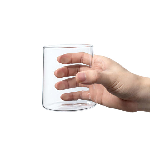Vaso gris ahumado Joseph Sedgh Colección, diseño moderno ideal para servicio diario.