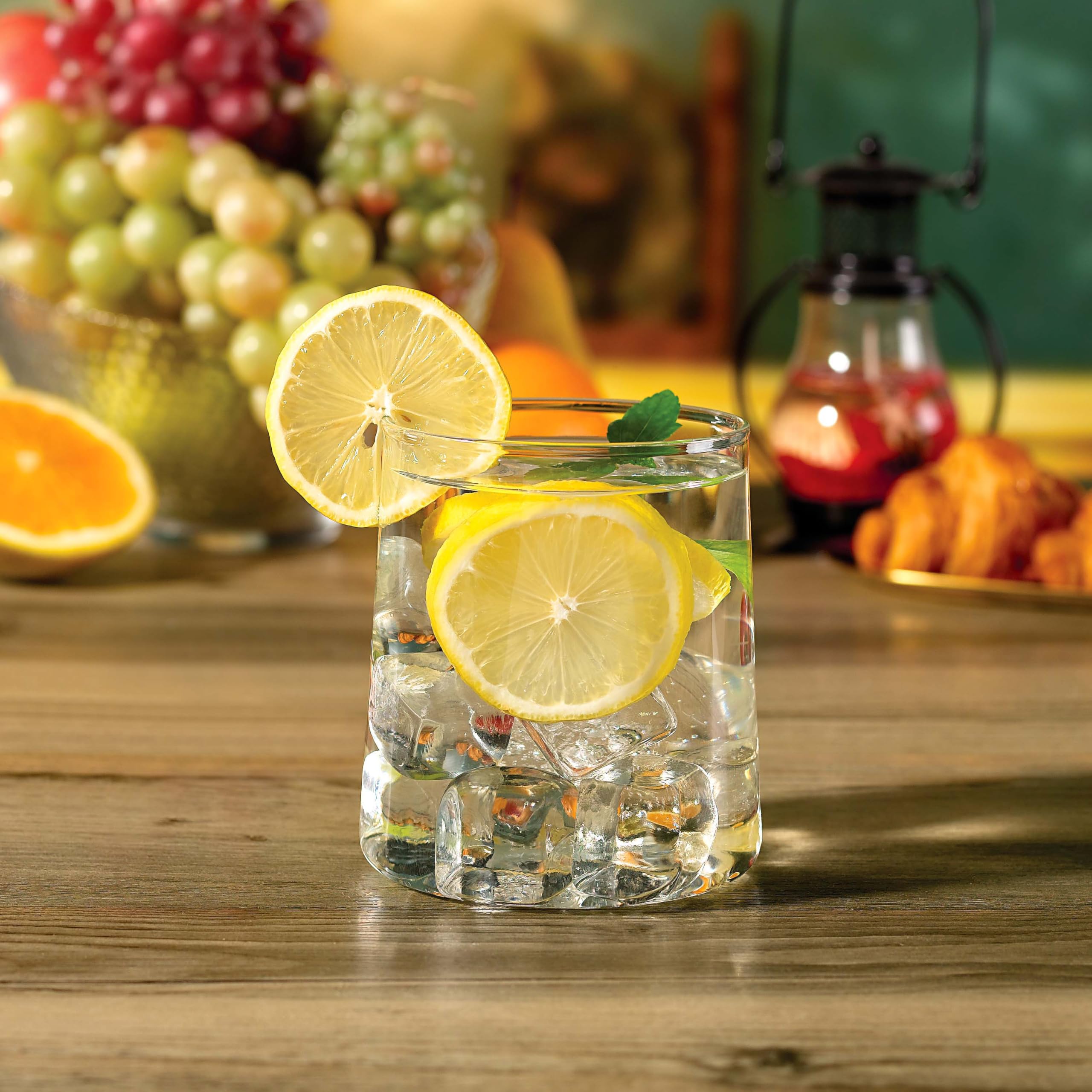 Vaso de 490 ml Joseph Sedgh Colección, perfecto para agua, jugos y cócteles.