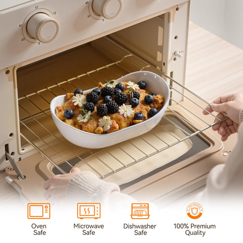 Josmimic bandeja-fruta-dulces, almacenamiento compacto para postres y snacks