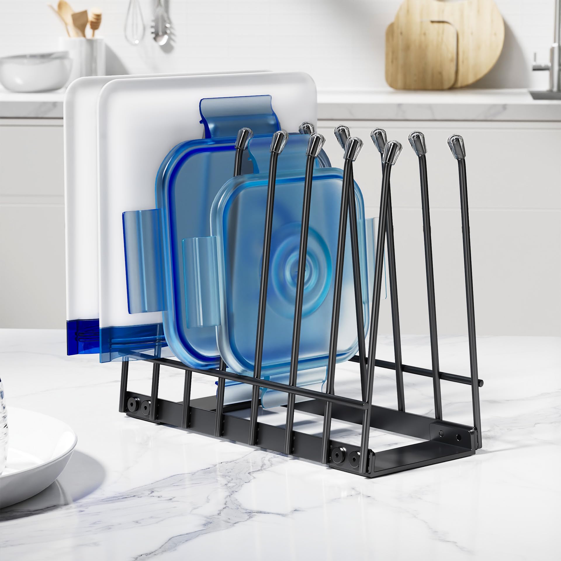 Josmimic uso diario en cocina, seca bolsas y utensilios.