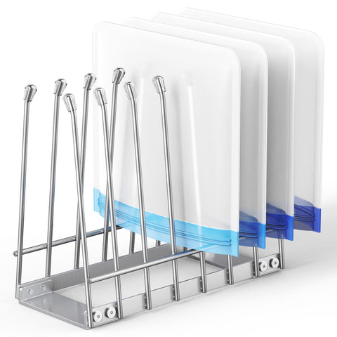 Josmimic estante-secado para bolsas reutilizables, plegable y ligero.