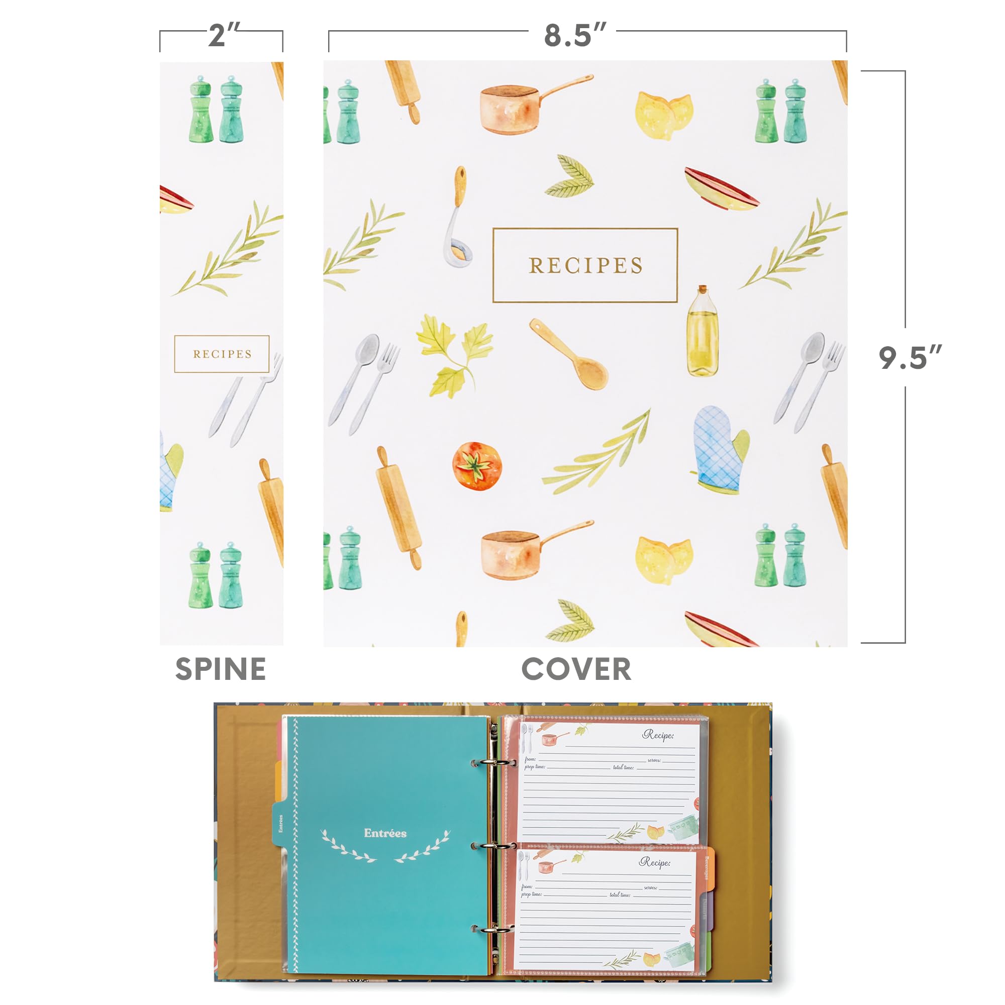 Kit de Jot & Mark que ayuda a crear un legado familiar de recetas.