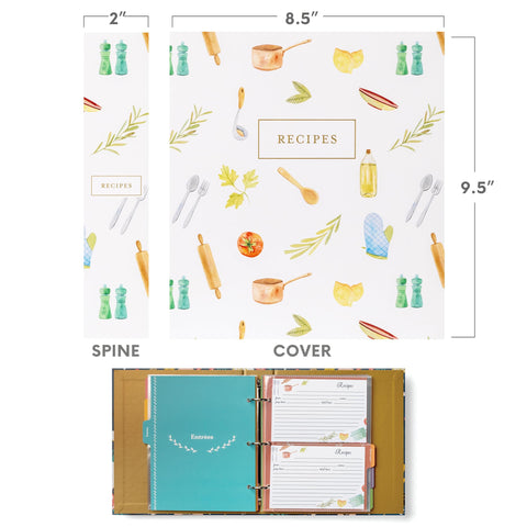 Kit de Jot & Mark que ayuda a crear un legado familiar de recetas.