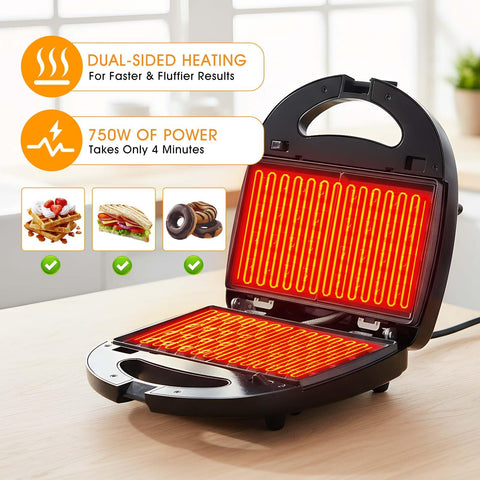 JOVELL indicadores luminosos guían el cocinado y la espera.