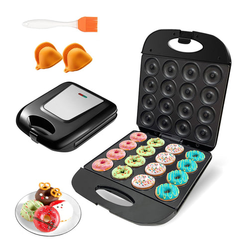 JOVELL mini horno para donas, vista frontal, donas caseras rápidas.