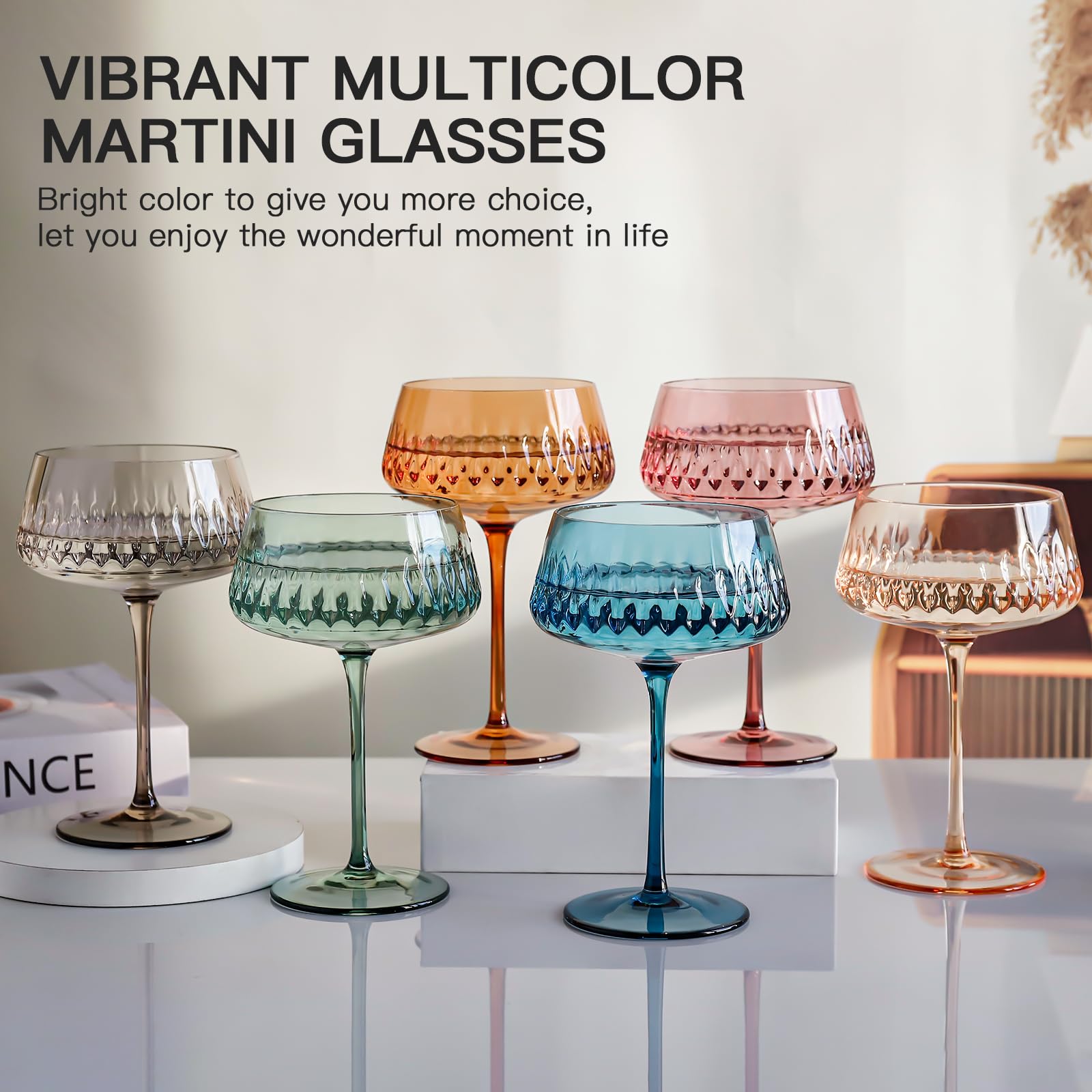 Regalo ideal jovgank copas coloridas para bodas y cumpleaños