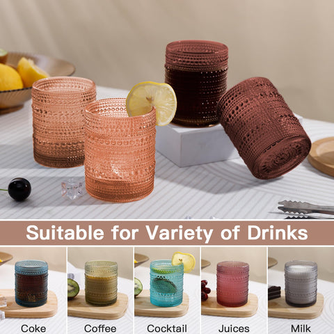 Vasos aptos para múltiples bebidas y temperaturas de 12oz