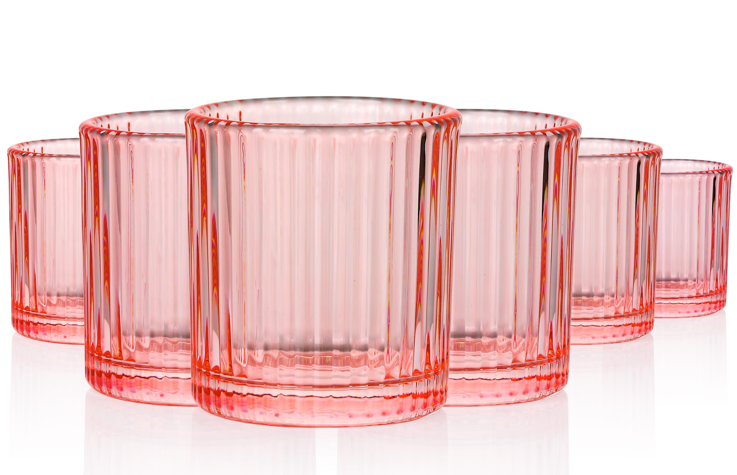 Chupitos rosa de JOVGANK, 1,5 oz, ideales para degustaciones y cócteles en casa.