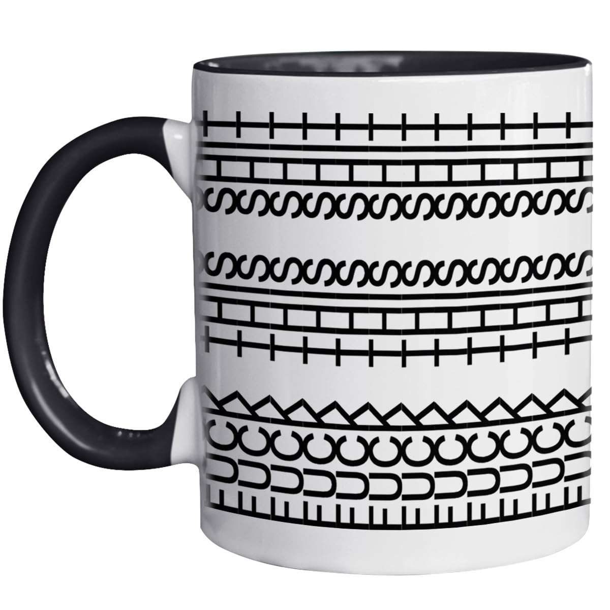 Taza Joy Crafters con mensaje oculto, ideal para café en casa u oficina y uso diario.