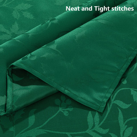 Joybest mantel navidad jacquard verde ideal para eventos y reuniones