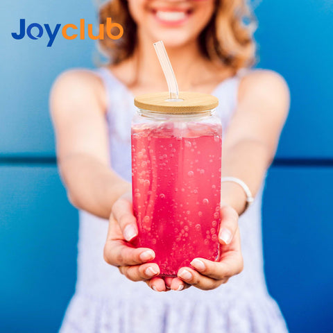Conjunto Joyclub de vasos de cristal, ideal como regalo para bebidas