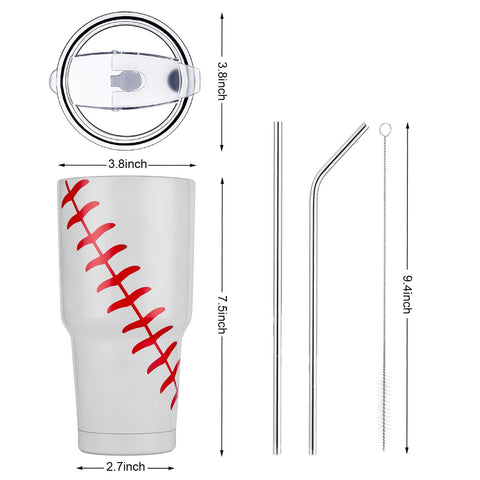 Joyclub termo 30oz con paja recta facilita beber sobre la marcha