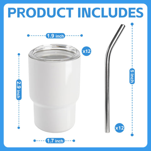 Joyclub vaso pequeño con tapa para personalizar bodas y eventos.