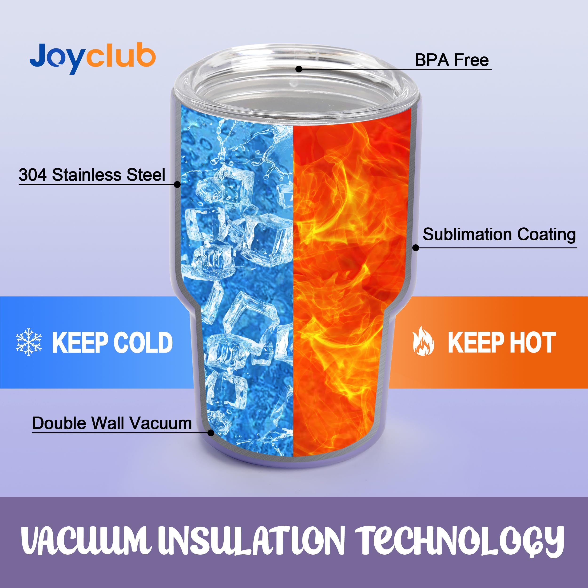 Joyclub vasos apilables para ahorro de espacio en cocina y oficina.