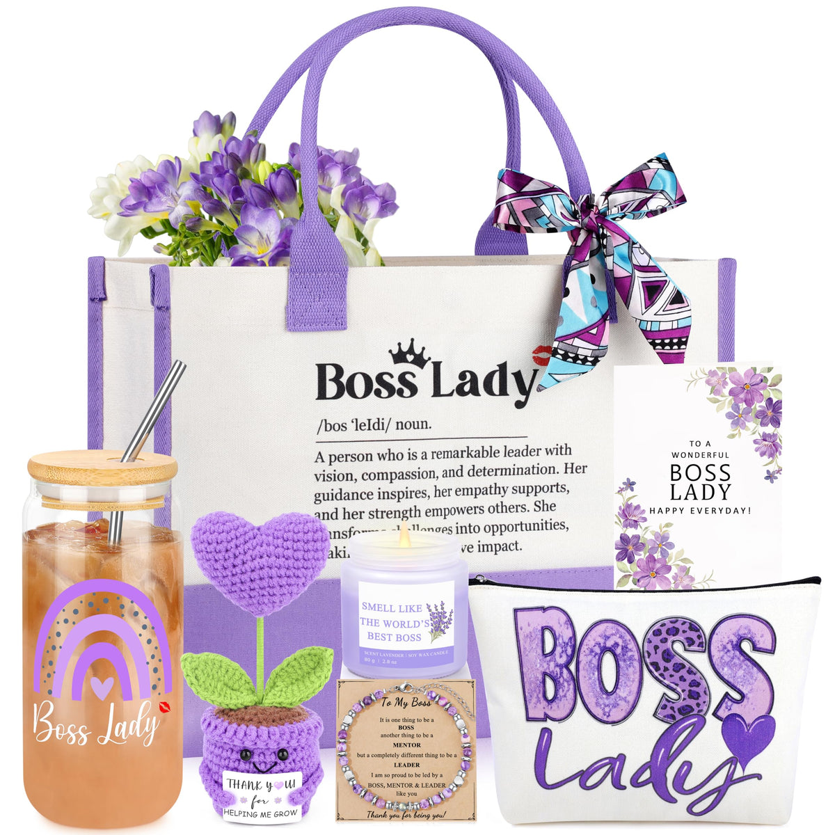 JoycuFF bolsa tote de lona grande, ideal para trabajo y viajes.
