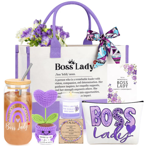 JoycuFF bolsa tote de lona grande, ideal para trabajo y viajes.