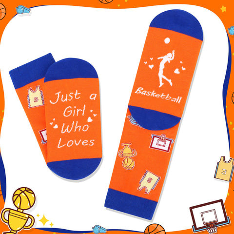 JoycuFF calcetines baloncesto, suaves y elásticos para tallas infantiles.