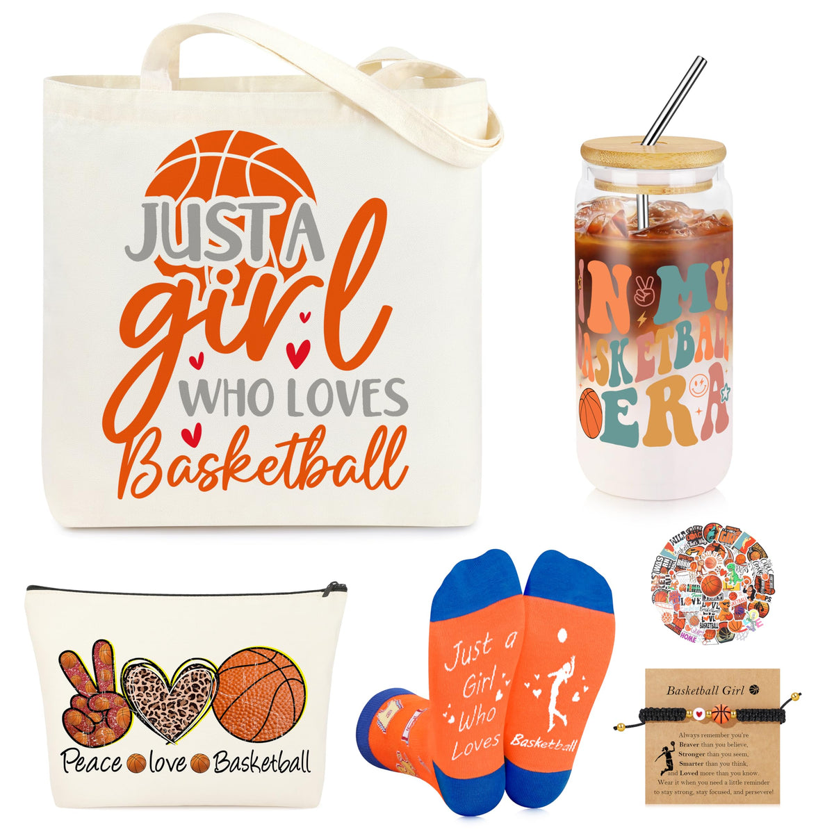 JoycuFF vaso baloncesto 16 onzas, para beber hidratación con estilo.