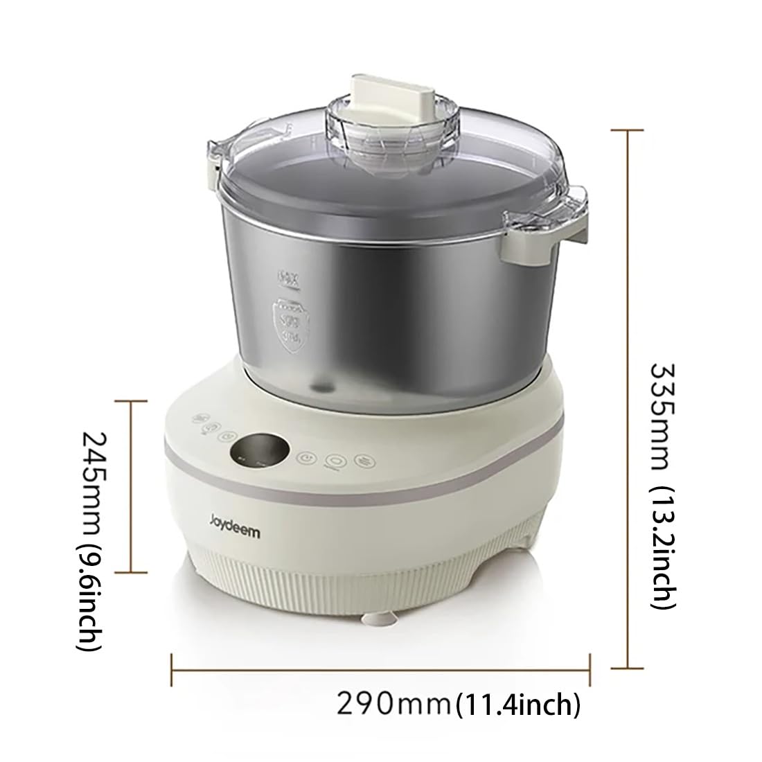 Joydeem HMJ-A701 cazo inoxidable 304 facilita limpieza y durabilidad.