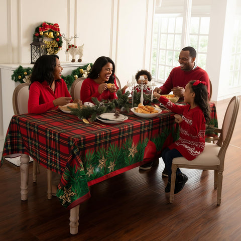 Mantel Joyfol Day proteccion anti-mancha, facil limpieza para eventos.