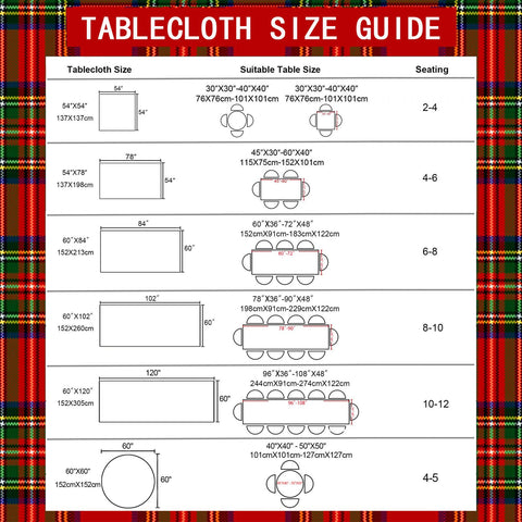 Mantel Joyfol Day rectangular de 54x78 pulgadas.