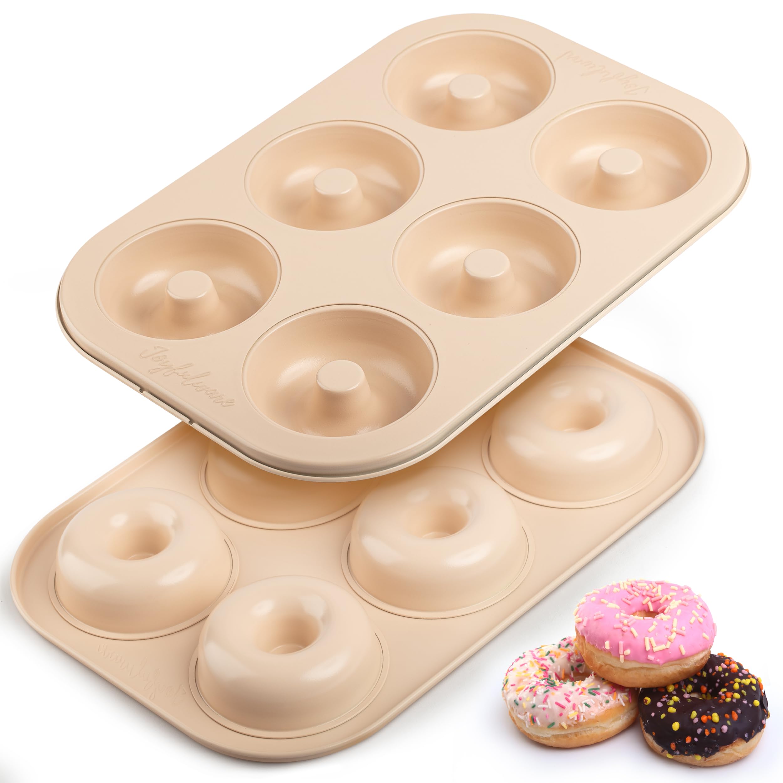 Joyfulware Donas Pan medidas 6 cavidades para porciones estándar