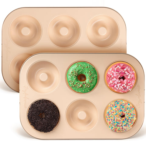 Joyfulware Donas Pan set de 2 moldes para hornear