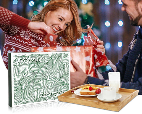 Joy&Grace bandeja para mesa de café, soporte decorativo y práctico.