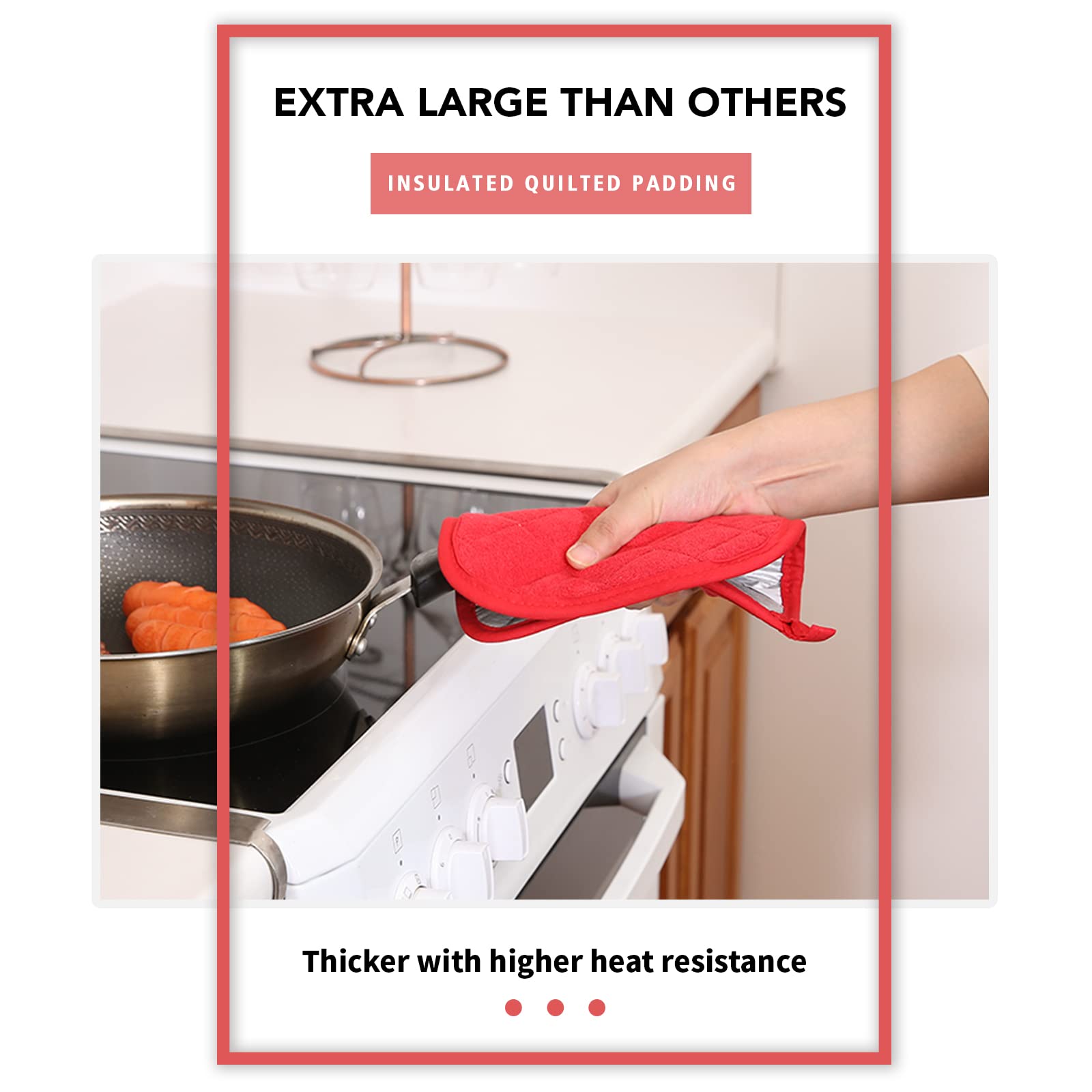 JoyHalo para uso en horno y estufa, protección fiable para tareas calientes.
