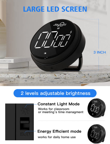 JOYHILL temporizador de cocina con tres niveles de volumen para avisos