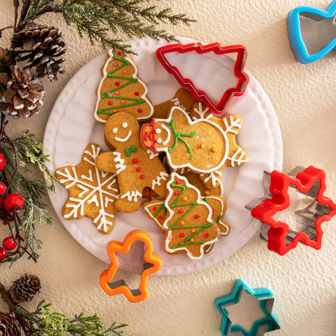 JOYIN cortadores: Santa Claus, embellece tu bandeja de postres.