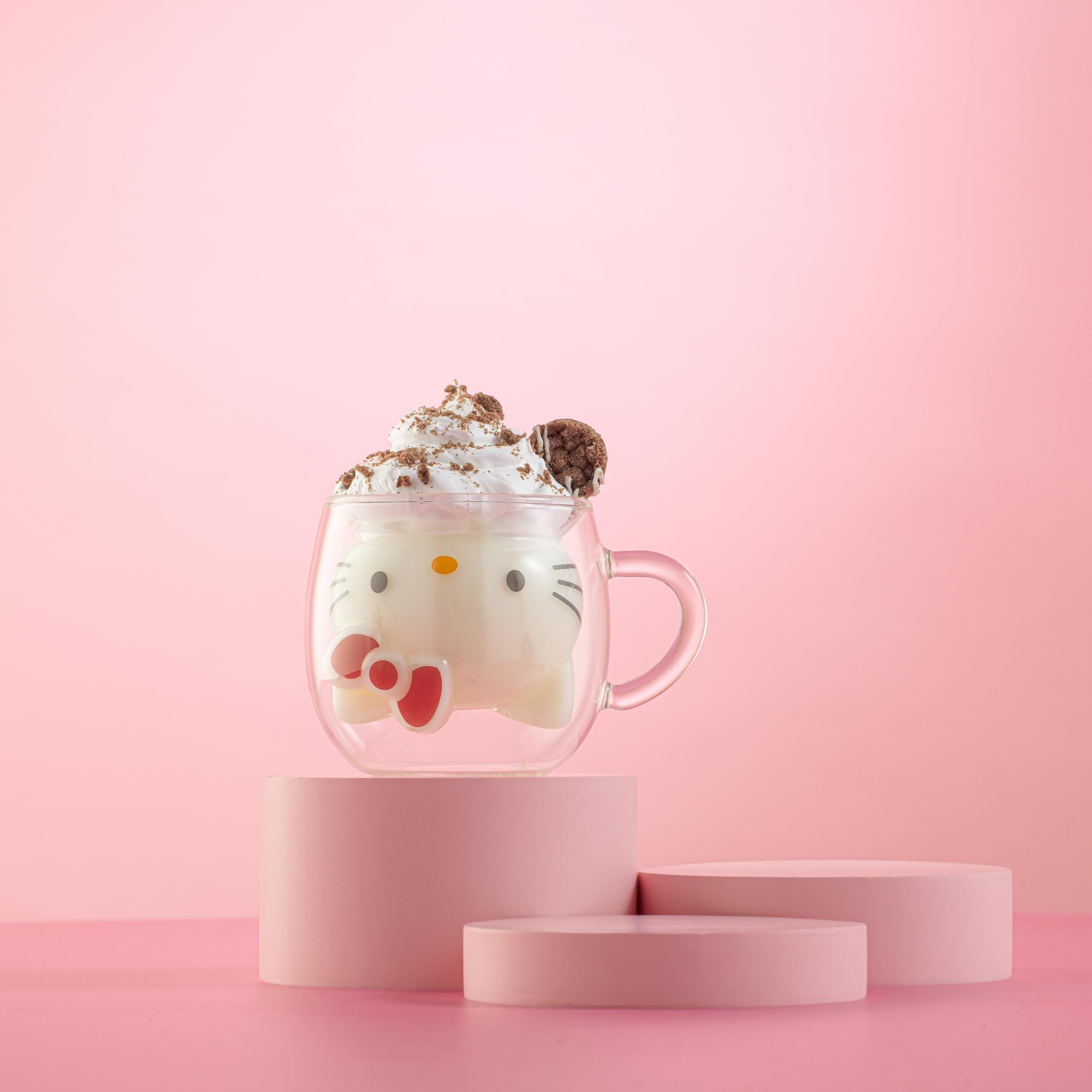 JoyJolt Hello Kitty, taza colección Sanrio de 5,5 onzas, regalo ideal.