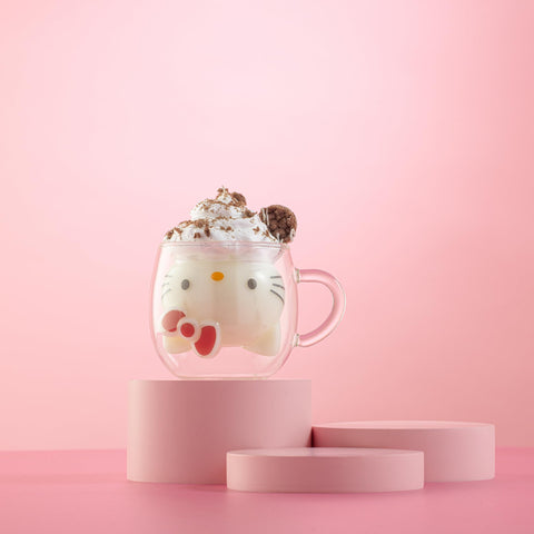 JoyJolt Hello Kitty, taza colección Sanrio de 5,5 onzas, regalo ideal.