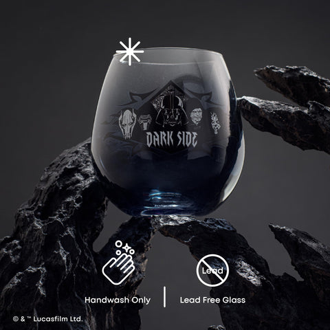 Conjunto JoyJolt Lado Oscuro, 4 vasos, ideal para mesa temática