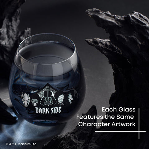 Vaso JoyJolt Lado Oscuro con Kylo Ren, ideal para noches temáticas