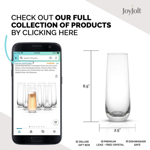 JoyJolt Milo base plana que ofrece equilibrio seguro al servir.