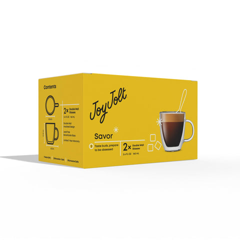 JoyJolt Savor: diseño elegante que complementa cualquier mesa de café.