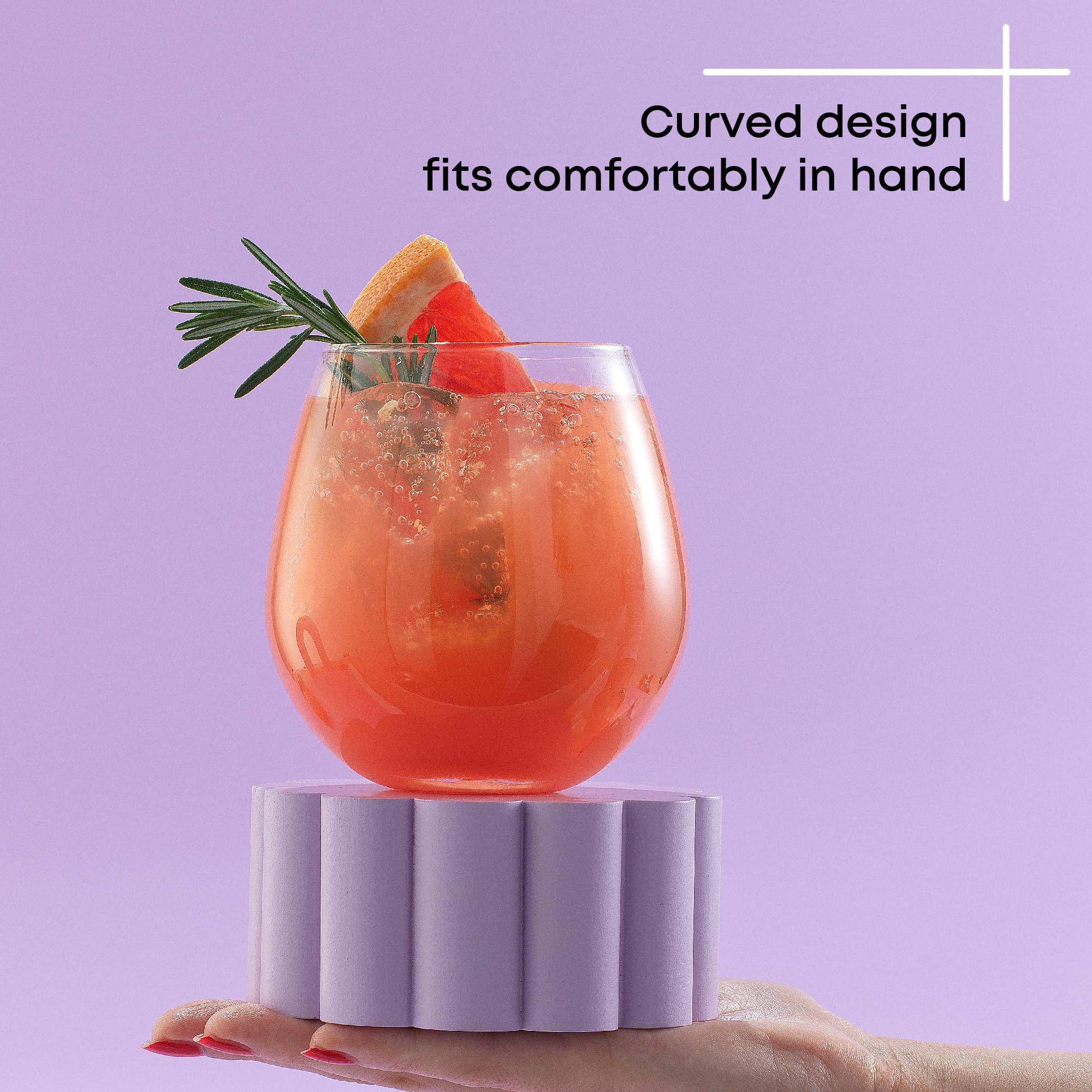 JoyJolt Spirits diseño moderno y ergonómico para experiencia elegante.
