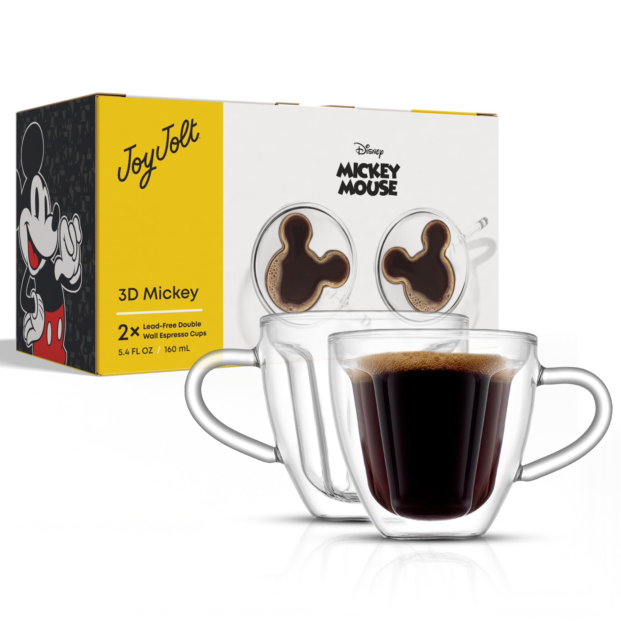 JoyJolt unboxing regalo Disney Mickey con tazas de espresso