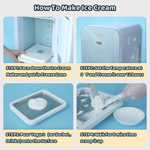 JoyMech proceso de 5 minutos para helado cremoso