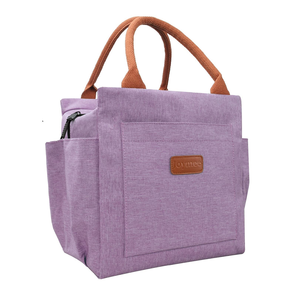 Joymee bolsa de almuerzo con interior aislante para mantener comida fresca durante el día.